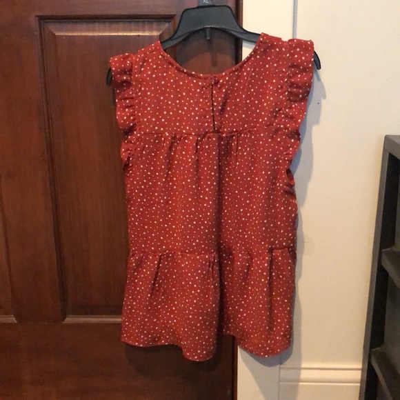 Moa Moa red blouse - Picture 2 of 2